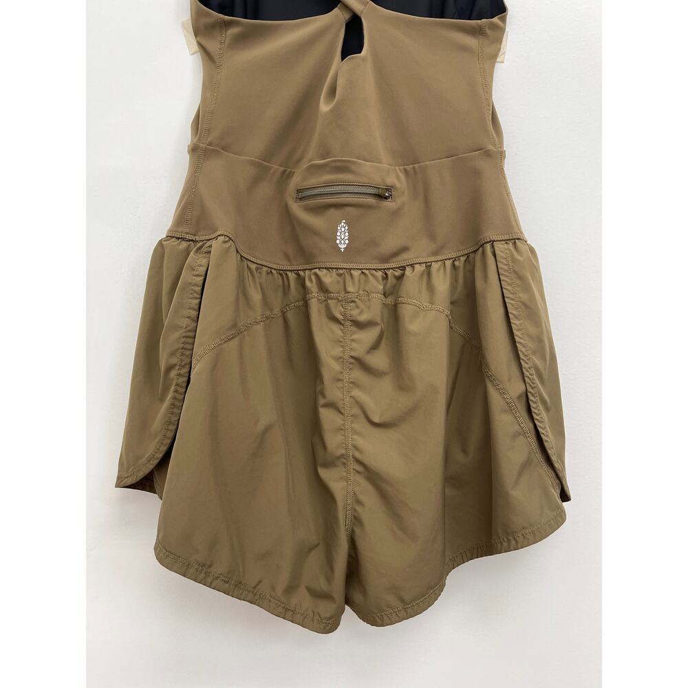 FP Movement Righteous Runsie Running Workout Cut Out Romper Tea Leaves - Large - Picture 9 of 16